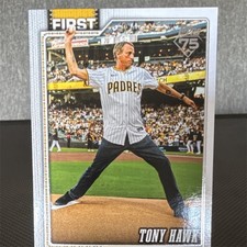 Topps 2026 Series 1 Tony Hawk First Pitch Insert #FP-6 Padres MLB