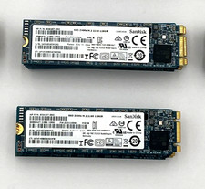Lot of 20 - 128GB SATA III M.2 2280 SSD HP SanDisk Z400 SD8SNAT-128G-1006