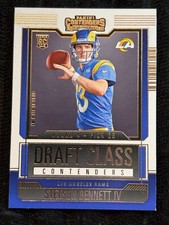 2023 Panini Contenders Stetson Bennett IV Draft Class Rookie Card Los Angeles Ra