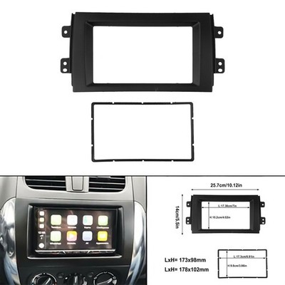  Radio Plate Frame Panel Double Din Plastic High Quality 
