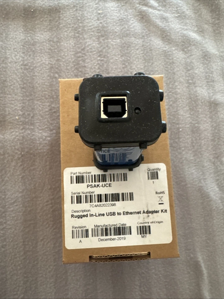 Portsmith PSA1U1E Rugged In-Line USB to Ethernet Adapter with Cable - Image 3 of 4