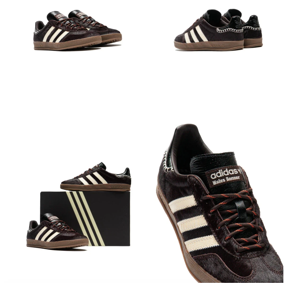 adidas Wales Bonner x Samba Black | eBay