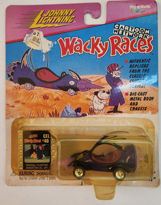 Johnny Lightning チキチキマシーン　wacky races Dick dastardly' S Mean Machine Johnny Lightning Wacky Races