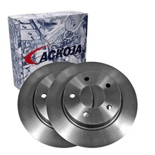 2x ACKOJA BREMSSCHEIBEN 280mm VOLL HINTEN passend für MAZDA 2 3 5 | A32-40009