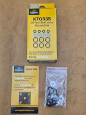 APPION PART# KTG535, RICOSTRUZIONE COMPLETA DI O-RING E GUARNIZIONI VALVOLA A DOPPIA SFERA G5