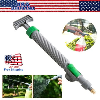 Adjustable High Pressure Manual Sprayer Drink Bottle Spray Air Pump Head Nozzle