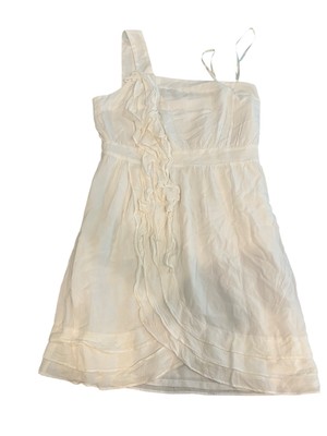 WHITE DRESS BCBG MAX AZRIA Women's White Dress SIZE 6 (shadow In Photos) Summer