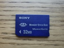Sony 32MB Memory Stick Duo - Memory Card for Digital Camera / Sony PSP