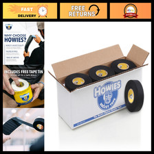 Durable Black Hockey Tape - Heavy-Duty Cloth Stick Tape for Sports  Gear