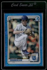 2020 Bowman Draft Christian Chamberlain #BD-84 Chrome Blue