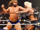 Ric Flair & Hacksaw Jim Duggan Dual Signed 8x10 Photo WWE  JSA COA — photo 1