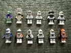 Lego Star Wars Clone Wars Minifigures Rare Rex Cody Bly Gree Phase 1