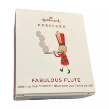 Hallmark  2019 Fabulous Flute Miniature Ornament
