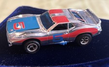 Vintage Aurora AFX Chrom Javelin AMX Trans Am HO Slot Car Magna-Traction Chassis