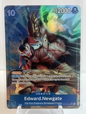 Edward.Newgate (Alternate Art) - OP13-042 - Carrying On His Will - Foil