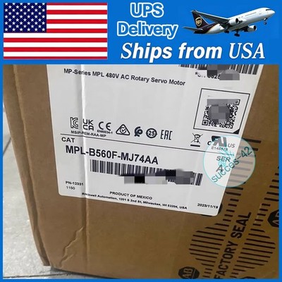 Allen Bradley MPL-B560F-MJ74AA Servo Motor Sealed In Box Free Shipping US Stock