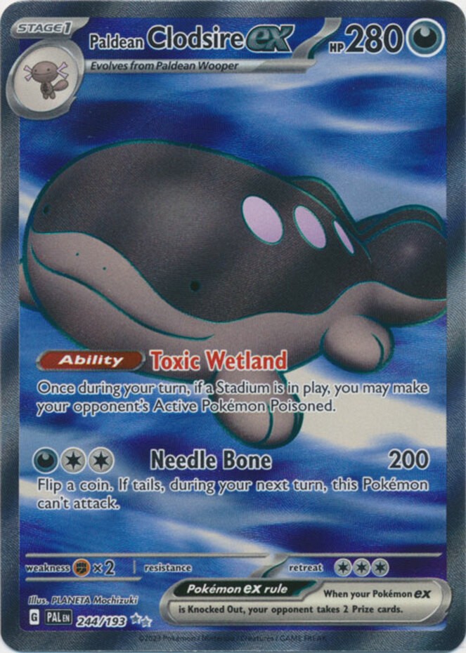 Paldean Clodsire ex