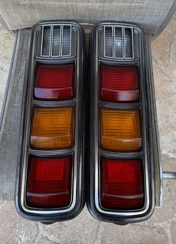 CHRYSLER-MITSUBISHI 1974-77 GC GALANT SEDAN GENUINE STANLEY RHS-LHS TAIL LIGHTS!