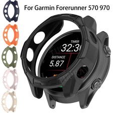 For Garmin Forerunner970 47mm  Forerunner570 42mm/47mm Armor Case Frame Cover
