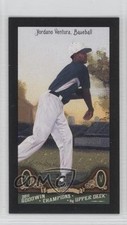 2011 Upper Deck Goodwin Champions Mini Red Lady Luck Back Yordano Ventura 2a8