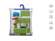 Protège matelas imperméable arnaud micro-respirant 120x190