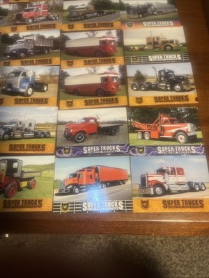 CAT Scale Super Trucks Limited Edition Collector Trading Cards Lot of 74 |  eBay
