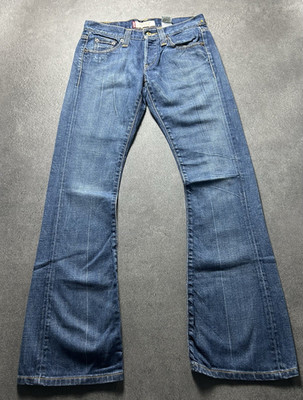 Levi's 513 Special Edition Low Slouch Damen Jeans Blau Denim Bootcut 105cm