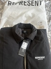 Represent men?s xl Jacket Black brand new