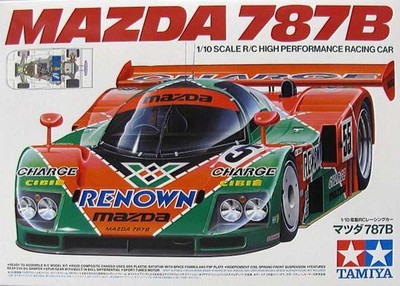 タミヤ 1/10RC マツダ787Bキット Tamiya Assembly Kit 47518 1/10 Mazda 787B | eBay