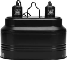 Dual Reptile Light Fixture - Bearded Dragon Light Fixture Double Reptile Heat La