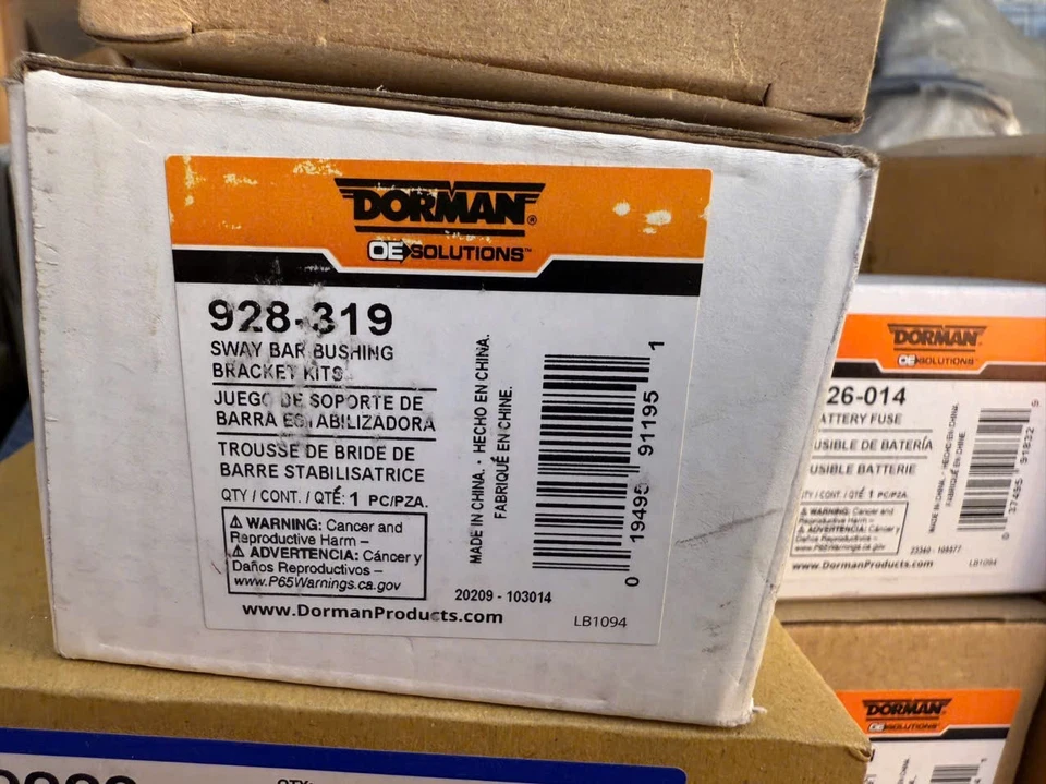Kit de buje de barra estabilizadora de suspensión Dorman 928-319 para Chevrolet HHR 06-11 Foto 3 de 3