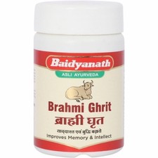 4 X 100 gm Baidyanath Brahmi Ghrit Helps Improve Memory  Intelligence