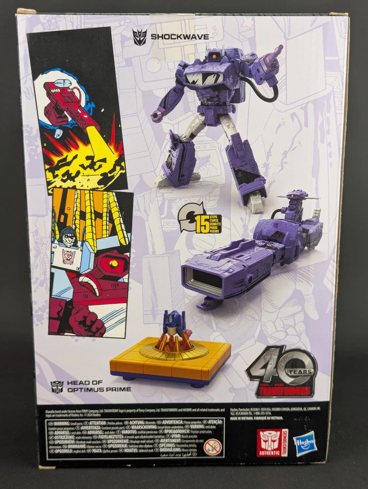 Transformers Legacy Comic Edition Shockwave SEALED Hasbro Generations - Image 3 of 4