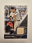 2026 Topps Baseball AARON JUDGE Game Used Bat Relic Card