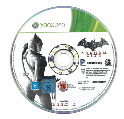 Batman Arkham City - Xbox 360 - PAL - NUR DISC 2