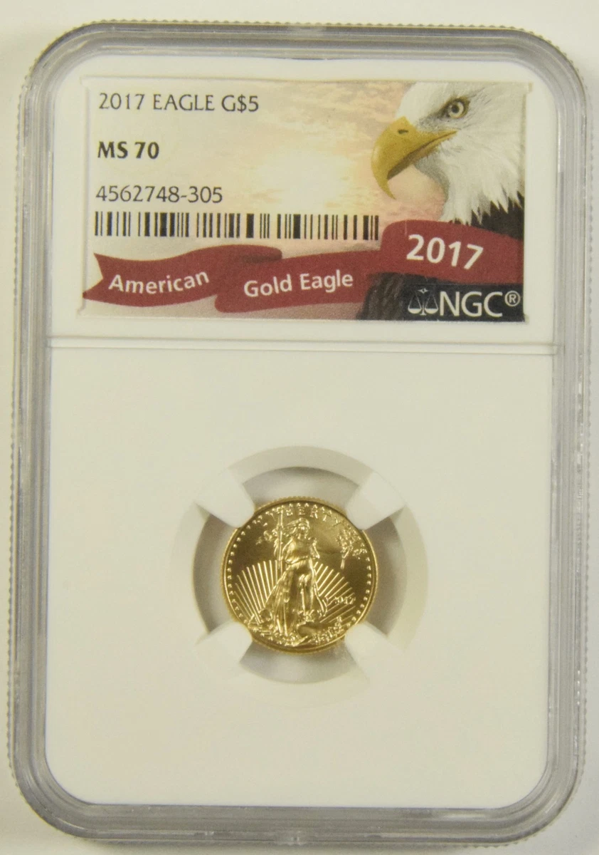 American Eagle MS 70 Graded 2017 Gold Bullion Coins for sale | eBay