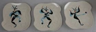 RED WING POTTERY COURT JESTER KERMIS LUNCH PLATES COMPLETE SERIES