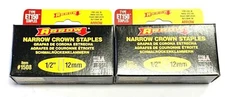 Arrow 1508 Genuine ET150 1/2" Staples Narrow Crown 10,000 Box USA Made
