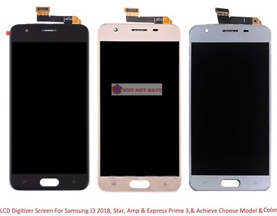 Full LCD Digitizer Screen Display Assembly Replacement Part for Samsung J3  2018
