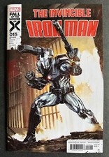 Invincible Iron Man #15 | 2024 | Fall Of X | War Machine | 1st Sentinel Buster