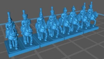 British Generals - 6mm Minis