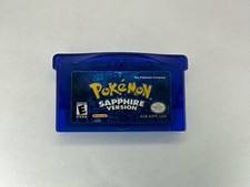 Pokemon Sapphire Version New Battery Game Boy Advance, 2003 Authentic