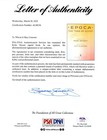 KOBE BRYANT RARE SIGNED AUTO AUTOGRAPH 2019 EPOCA BOOK PSA/DNA + UDA CARD