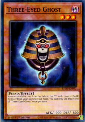 Three-Eyed Ghost PHNI-EN097 Yu-Gi-Oh! Light Play 1st Edition