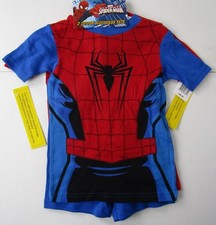 Marvel Ultimate Spider-Man 4 Piece Cotton Sleepwear Set Size 10 NWT Retail 40