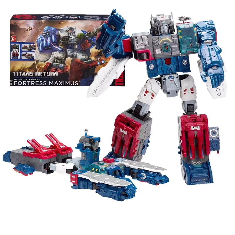 In Stock Hasbro Transformers Titans Return Titan Class Fortress Maximus Figure - Image 2 of 4