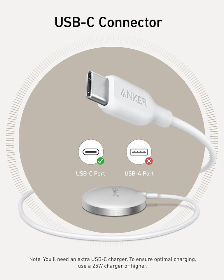Anker MagGo Wireless Charger (Pad) A25M0 description image 3