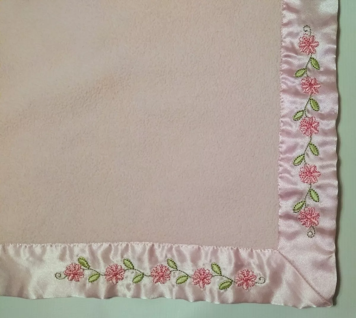Hand embroidered baby blankets hot sale