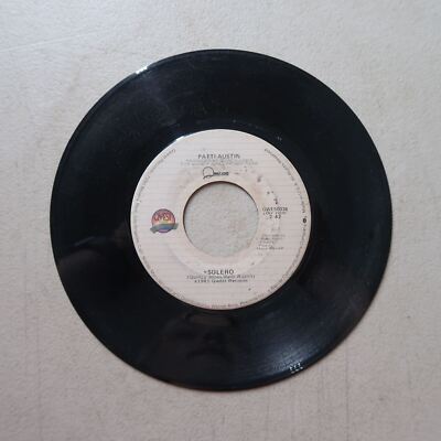 PATTI AUSTIN SOLERO/BABY, COME TO ME QWEST RECORDS VINYL 45 VG 22-25