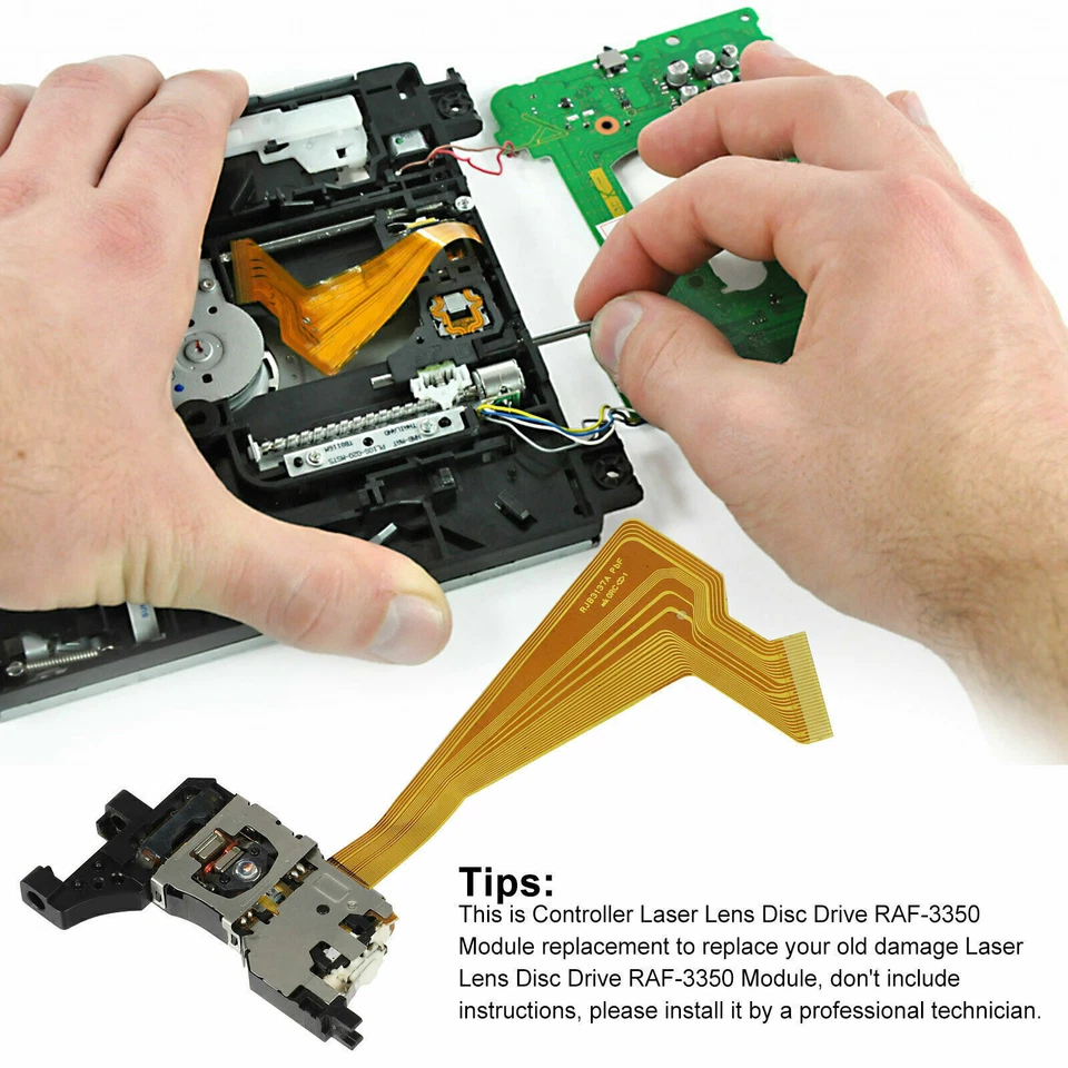 Lens Replacement Repair Part RAF-3350 Wii DVD D2A Disc Drive - Image 4 of 4